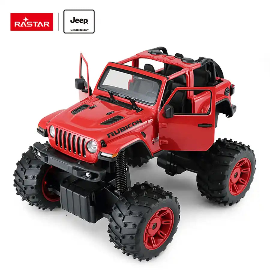 Rastar R/C 1:14 جيب رانجلر Jl بتصميم قدم كبير Rastar R/C 1:14 جيب رانجلر Jl بتصميم قدم كبير