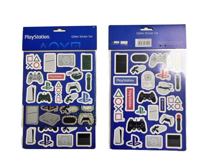 Sony PlayStation Glitter Stickers