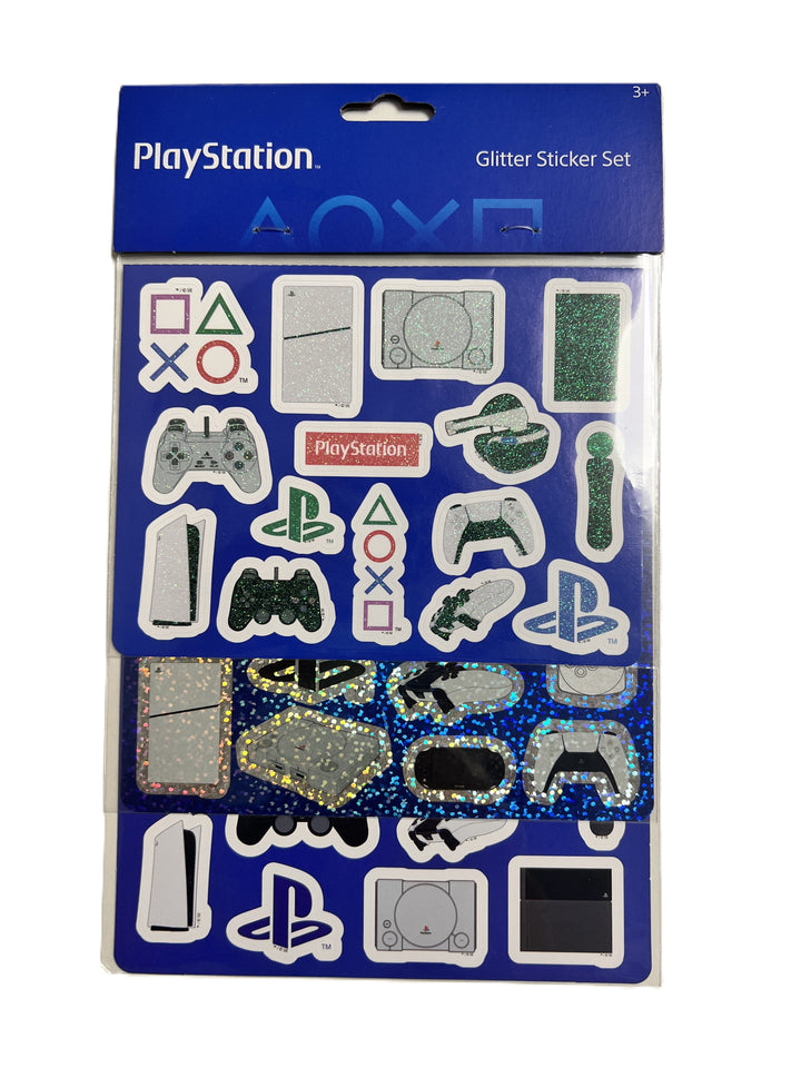 Sony PlayStation Glitter Stickers