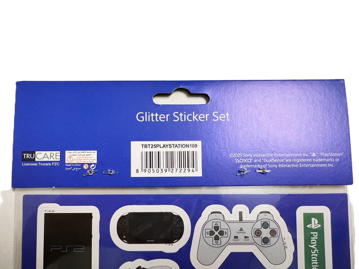 Sony PlayStation Glitter Stickers