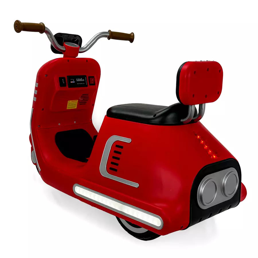 Electric Ride On Scooty (Red)