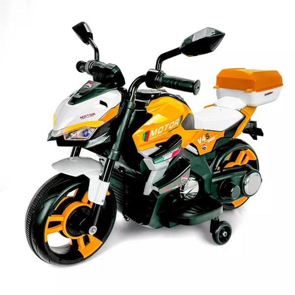 Speed V4S 2 Wheel Ride On Bike (Orange)