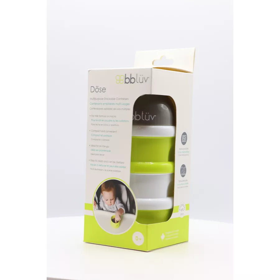 Bbluv Dose Multipurpose Stackable Container (Green) Bbluv Dose Multipurpose Stackable Container (Green)