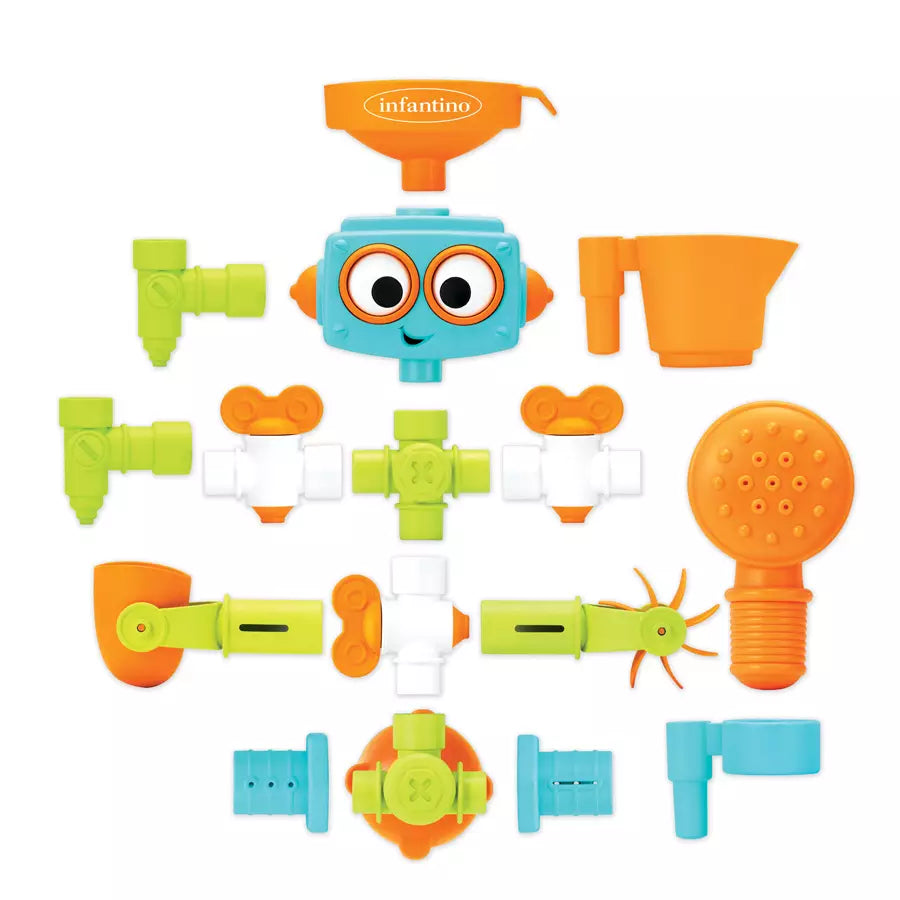 مجموعة سباك Plug N Play من Infantino مجموعة سباك Plug N Play من Infantino