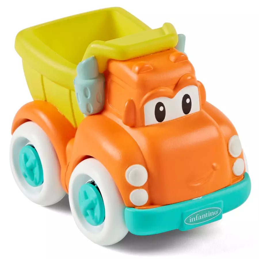 Infantino Grap & Roll Soft Wheels Dump Truck Infantino Grap & Roll Soft Wheels Dump Truck