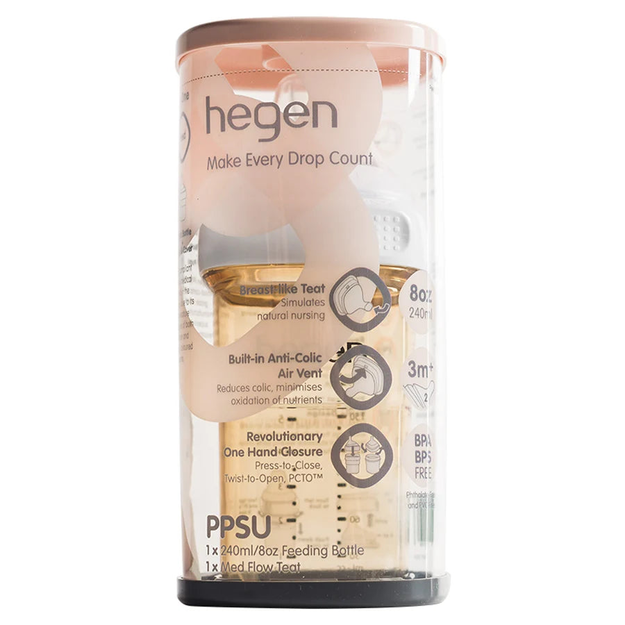 Hegen PCTO 240ml/8oz Feeding Bottle PPSU