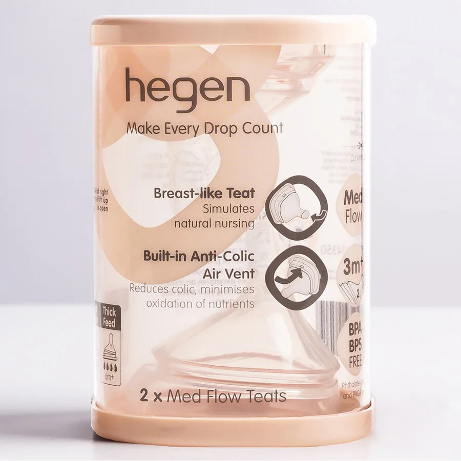 Hegen Teat Medium Flow (Pack of 2)