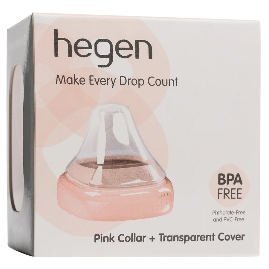 Hegen PCTO Collar and Transparent Cover (Pink)
