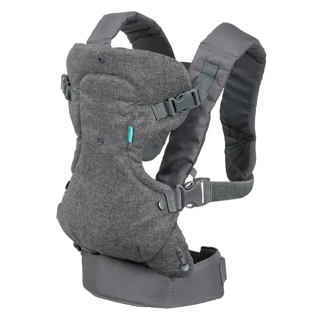 Infantino Flip 4 in 1 Light & Airy Convertible Carrier (Grey, 0M+)