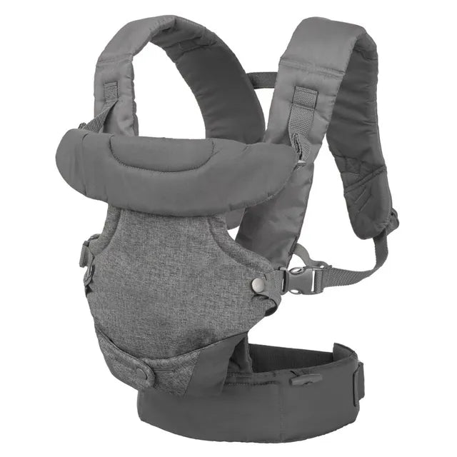 Infantino Flip 4 in 1 Light & Airy Convertible Carrier (Grey, 0M+)