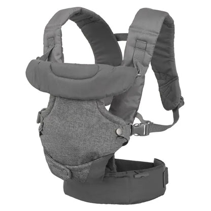 Infantino Flip 4 in 1 Light & Airy Convertible Carrier (Grey, 0M+)
