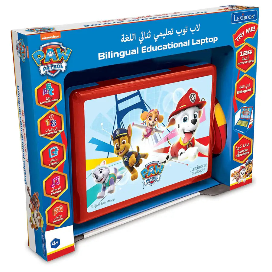 لابتوب ليكسي بوك باو باترول التعليمي ثنائي اللغة (عربي/إنجليزي) لابتوب ليكسي بوك باو باترول التعليمي ثنائي اللغة (عربي/إنجليزي)