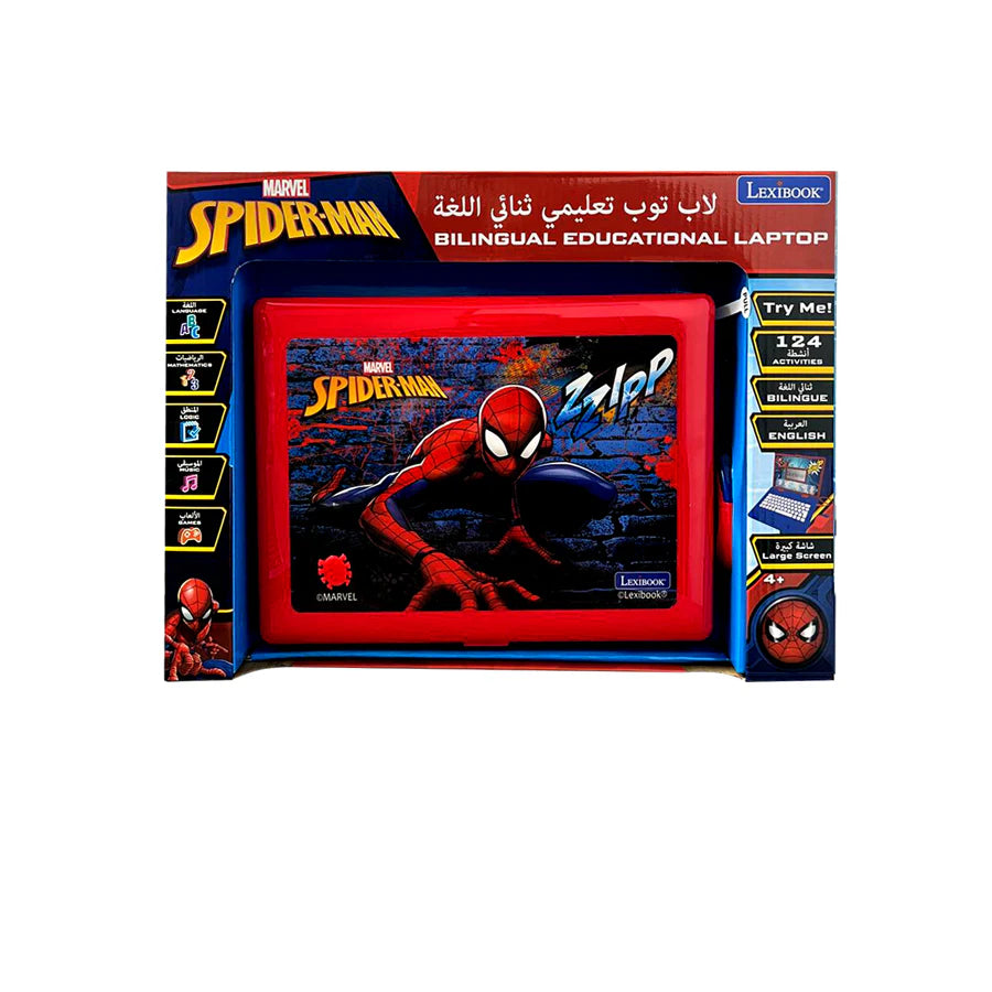 لابتوب ليكسي بوك سبايدرمان التعليمي ثنائي اللغة (عربي/إنجليزي) لابتوب ليكسي بوك سبايدرمان التعليمي ثنائي اللغة (عربي/إنجليزي)