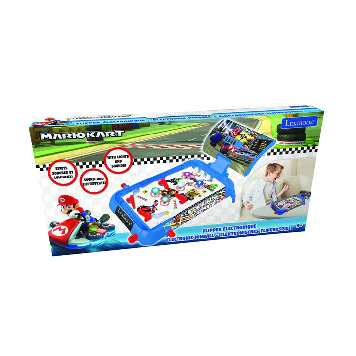 Lexibook Mario Kart Electronic Pinball With Lights And  Sounds