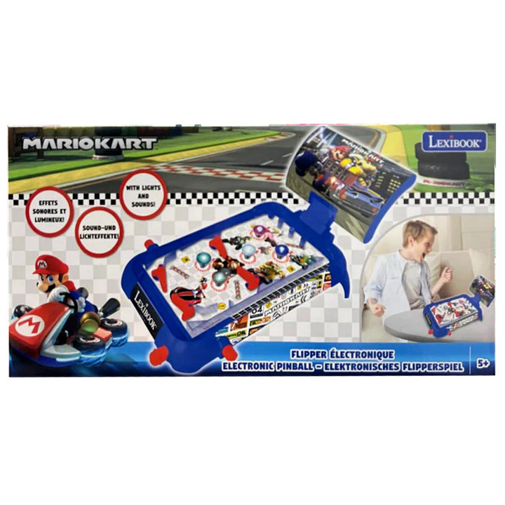 Lexibook Mario Kart Electronic Pinball With Lights And  Sounds