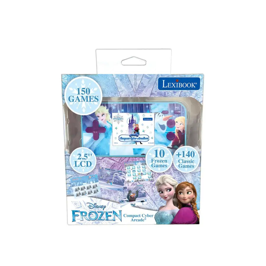 Lexibook Frozen Handheld Console Compact Cyber Arcade 2.5 Inch 150 Games