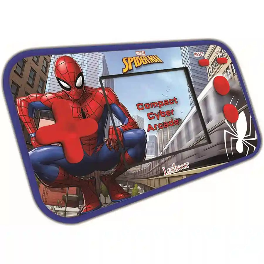 Lexibook - Spiderman Handheld Console Compact Cyber Arcade 2.5 Inch 150 Games