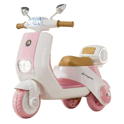 Tobbi Kids 6V Electric Motorcycle Ride-On (Pink)