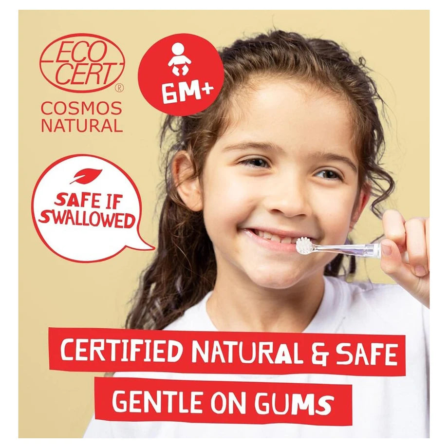 Jack N' Jill Mega Berry Natural Toothpaste 200g  (New Tube Packaging)