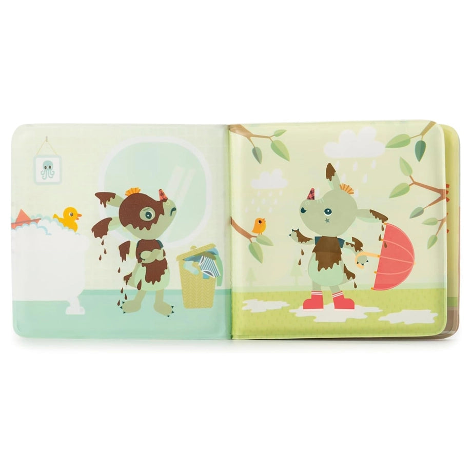 Lilliputiens Joe Wash Wash Magical Bath Book