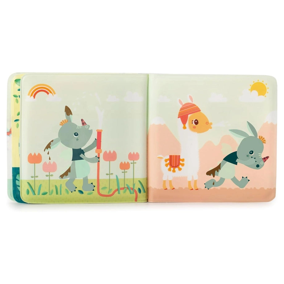 Lilliputiens Joe Wash Wash Magical Bath Book