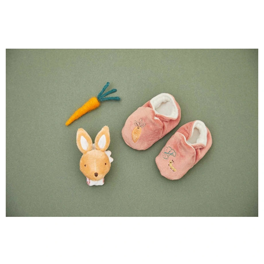 Kaloo Rabbit Sound Wristband & Slippers Set