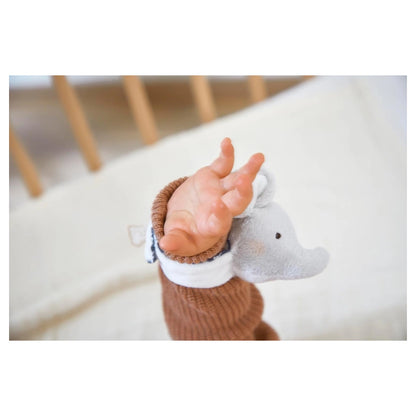 Kaloo Elephant Sound Wristband & Slippers Set