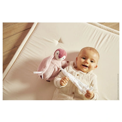 Kaloo Kissing Plush Penguin (Pink)