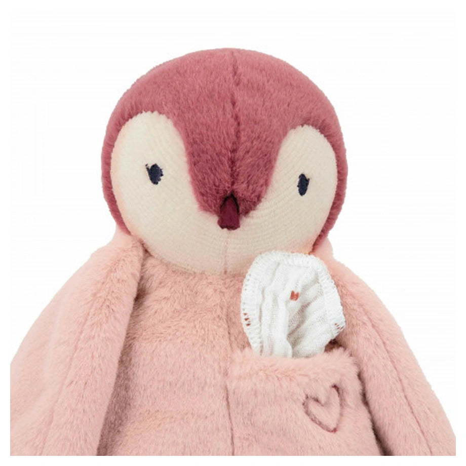 Kaloo Kissing Plush Penguin (Pink)