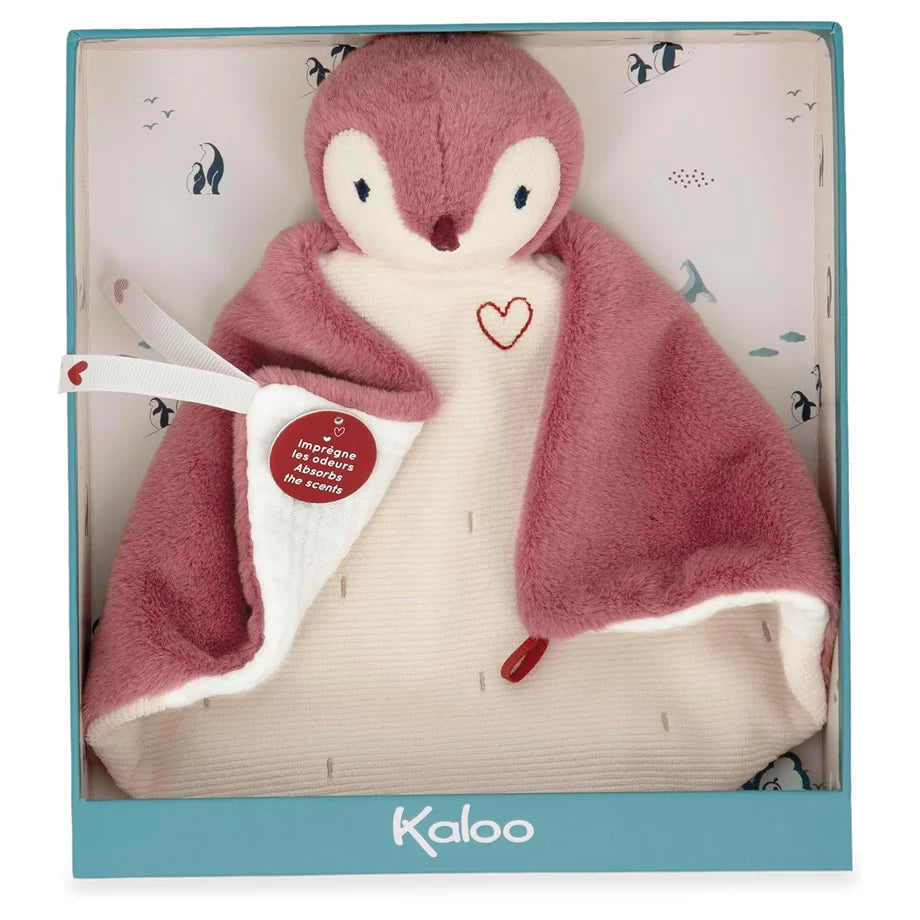 Kaloo Penguin DouDou Comforter (Pink)