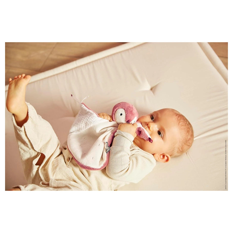 Kaloo Penguin DouDou Comforter (Pink)