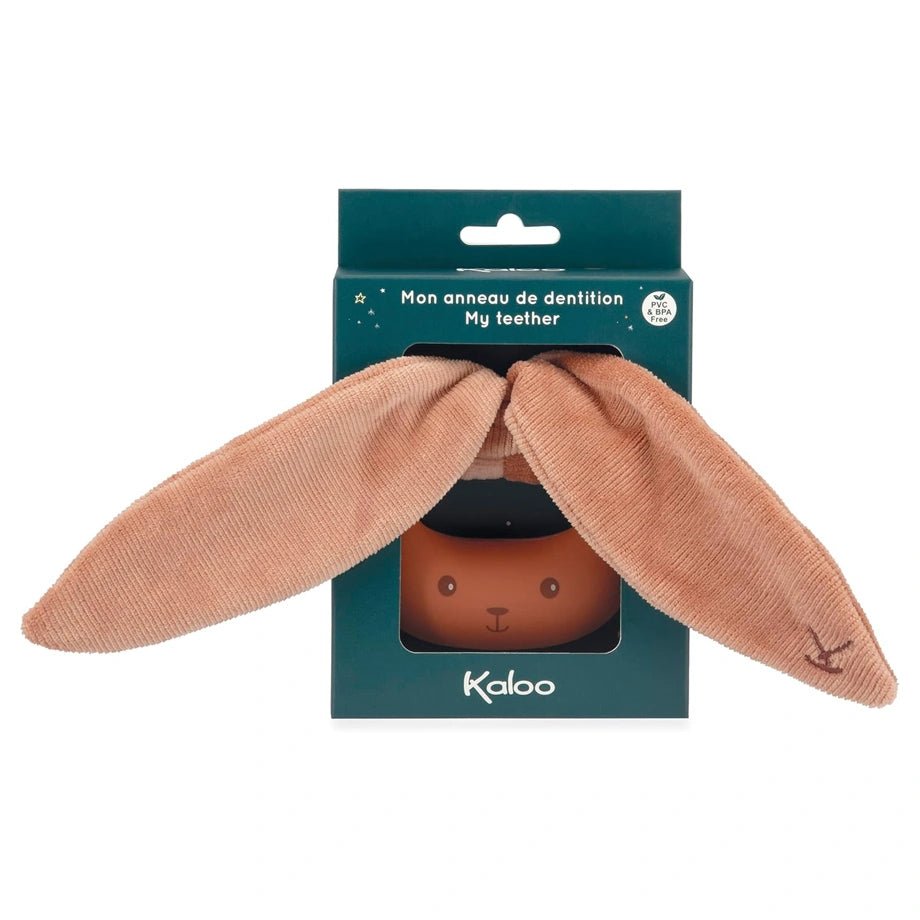 Kaloo Rabbit Teether (Terracotta)