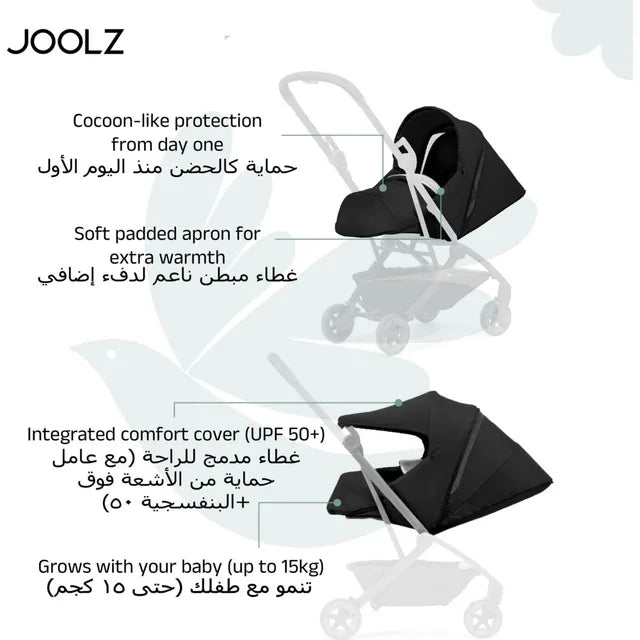 Joolz Aer2 Nest to Seat Accessory (Space Black)