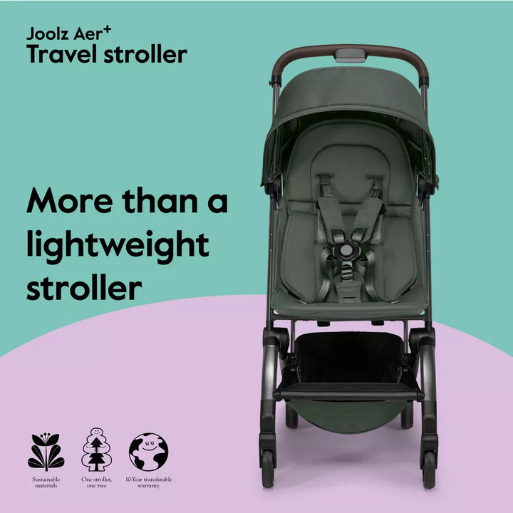 joolz aer+ forest green Joolz Aer+ Buggy - Forest Green Lightweight Stroller