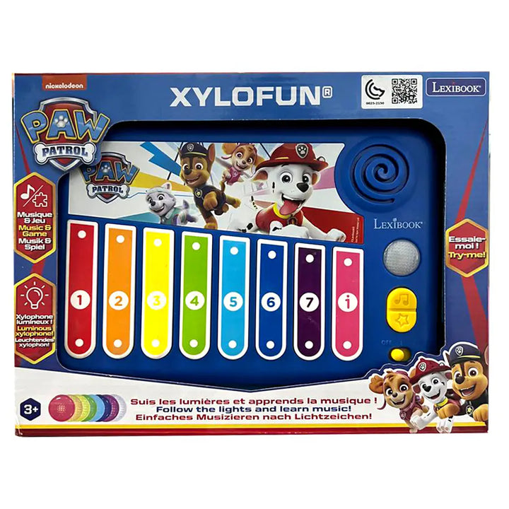 Lexibook Paw Patrol Electronic Xylophone With Learning Music Method With Lights