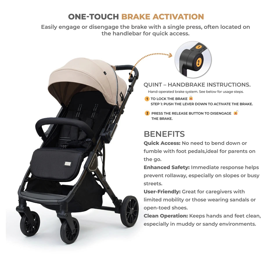 نيوبريز كوينت ريفيرسيبل ترافيل سترولير (بيج)