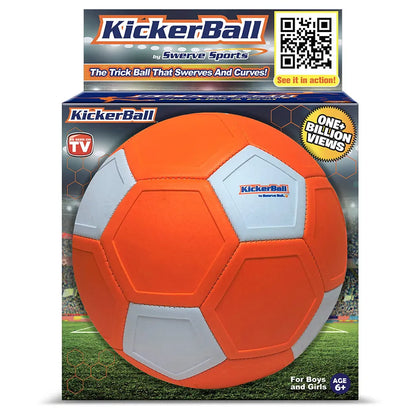 KickerBall Bend Curve & Swerve Ball (Orange)