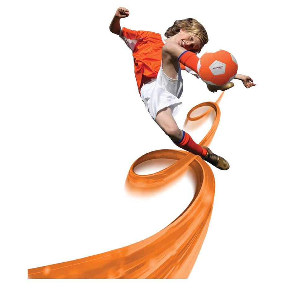 KickerBall Bend Curve & Swerve Ball (Orange)