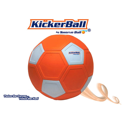KickerBall Bend Curve & Swerve Ball (Orange)