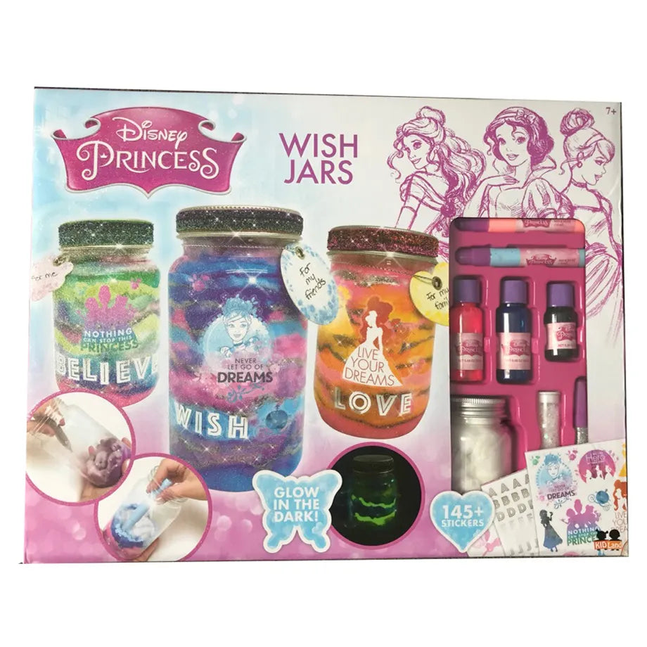 Disney  Princess Wish Jars Craft Kit
