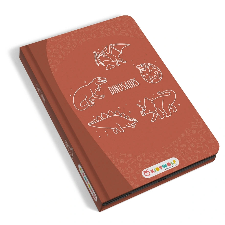 Kidywolf KIDYDRAW Mini LCD Tracing Book (Dino's)