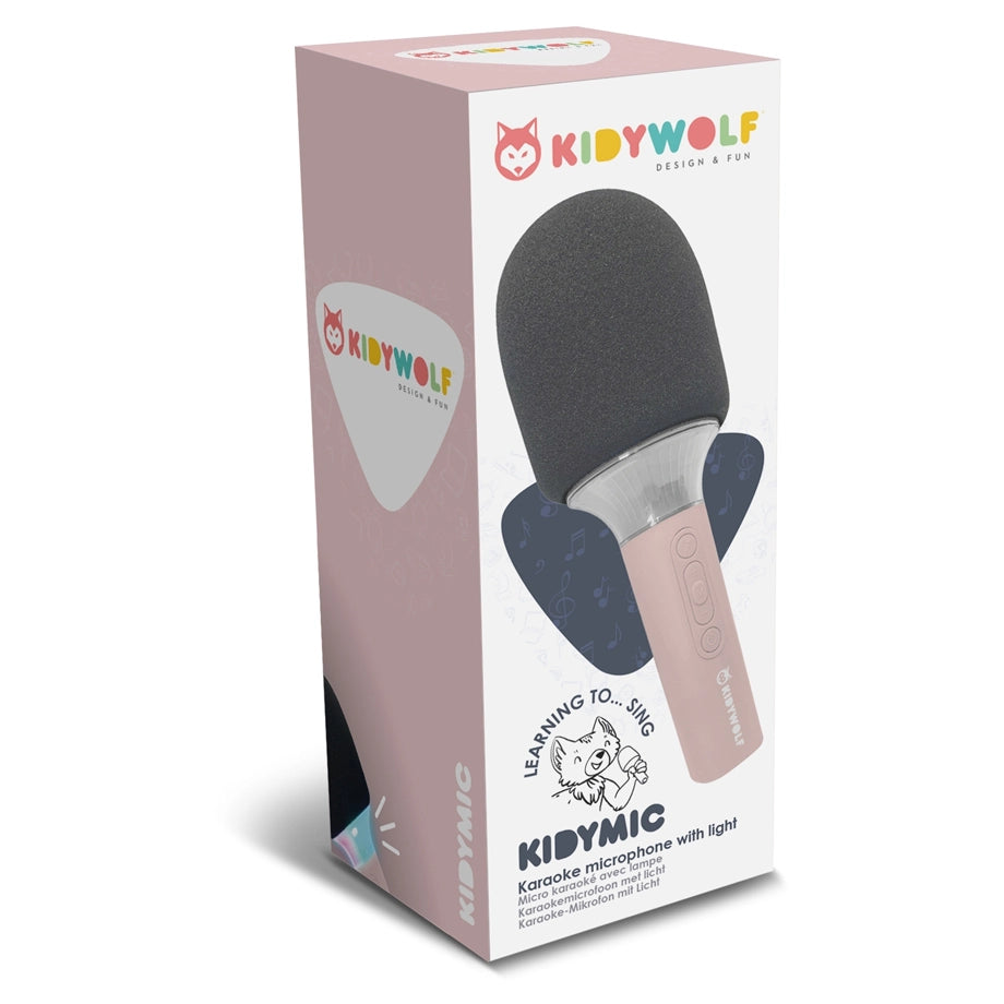 Kidywolf KIDYMIC Karaoke Microphone (Pink)