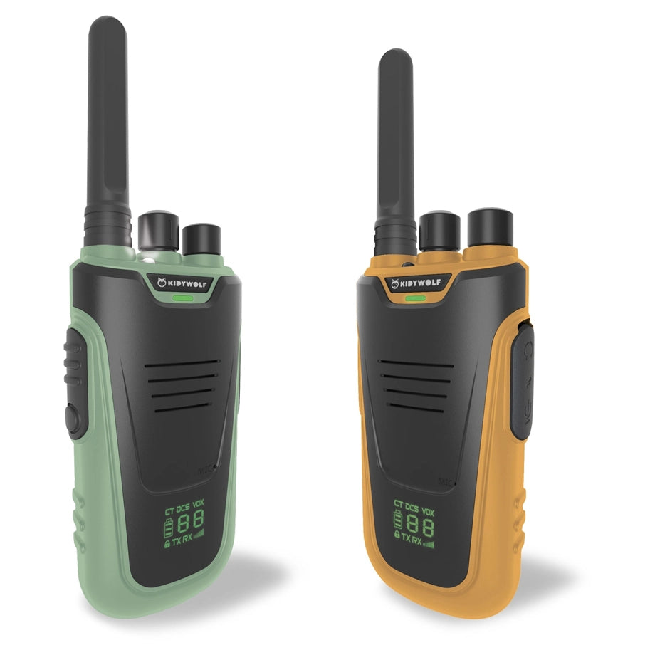 Kidywolf Kidytalk Walkie Talkie (Green/Orange)