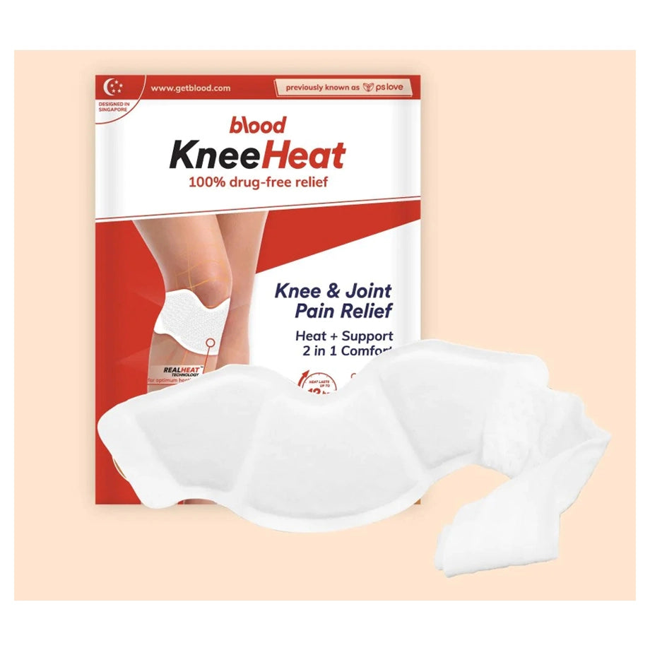 Blood Knee Heat Patches (2pcs/Pack)