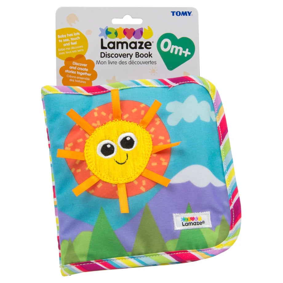 Tomy Lamaze Discovery Soft Baby Cloth Book Sensory Toy