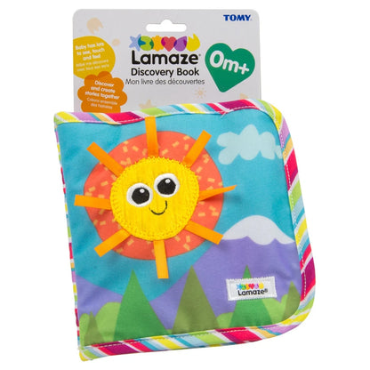 Tomy Lamaze Discovery Soft Baby Cloth Book Sensory Toy