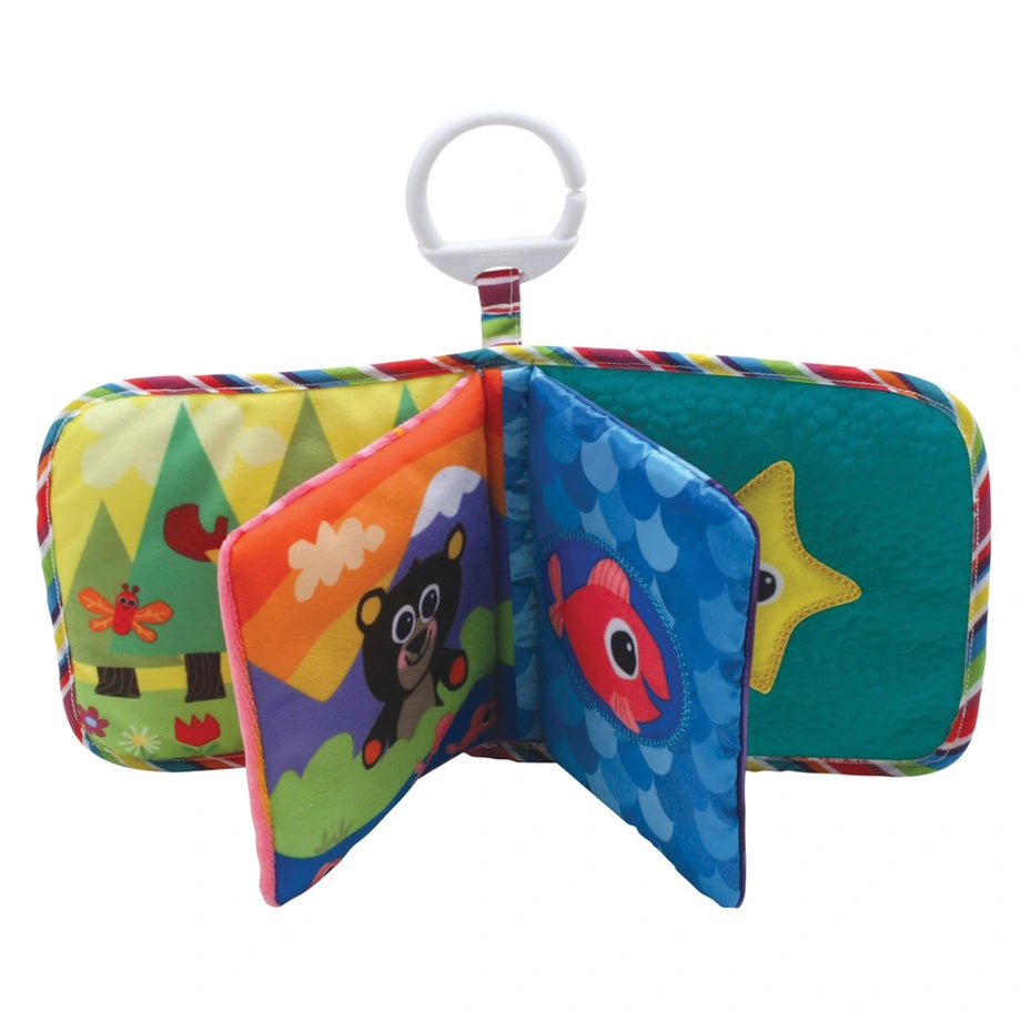 Tomy Lamaze Discovery Soft Baby Cloth Book Sensory Toy