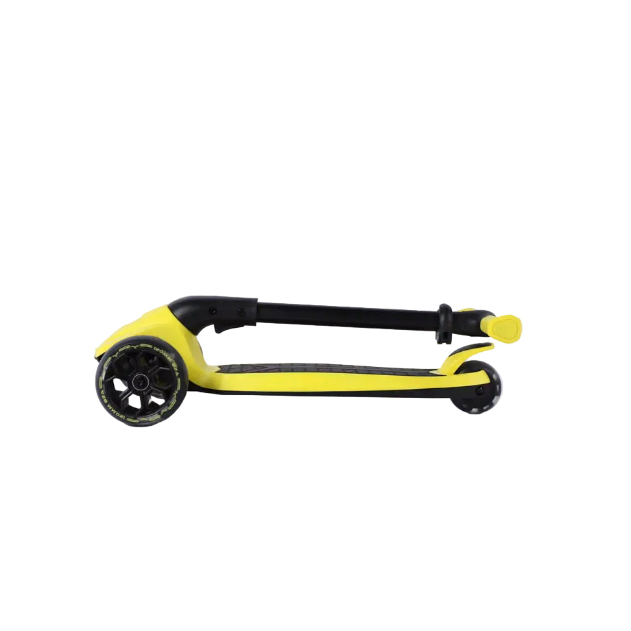 Lamborghini 3-Wheel Scooter Kids Adjustable Height (Yellow)