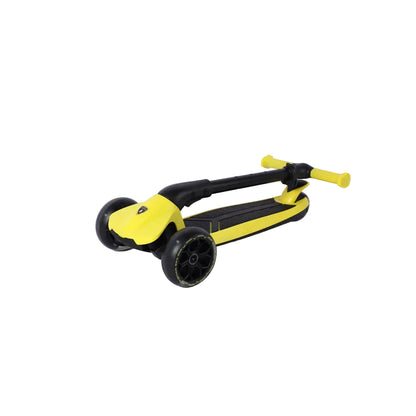 Lamborghini 3-Wheel Scooter Kids Adjustable Height (Yellow)