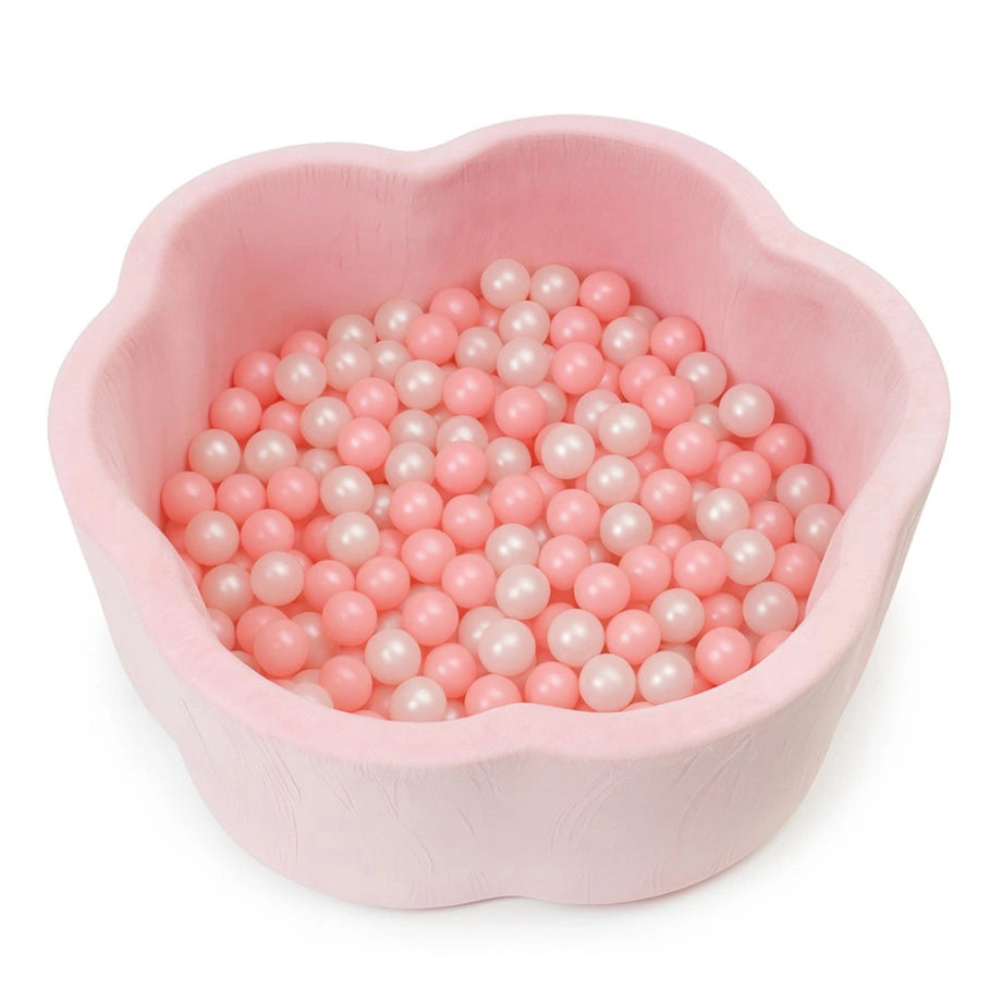Little Angel Soft Foam Ball Pit Baby Playpen And Ball Pool 200 Balls (Pink)